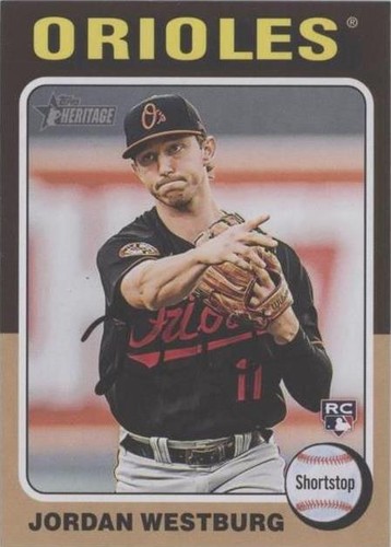 2024 Topps Heritage Mini - Jordan Westburg #229