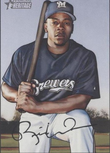 2007 Bowman Heritage - Rickie Weeks #61