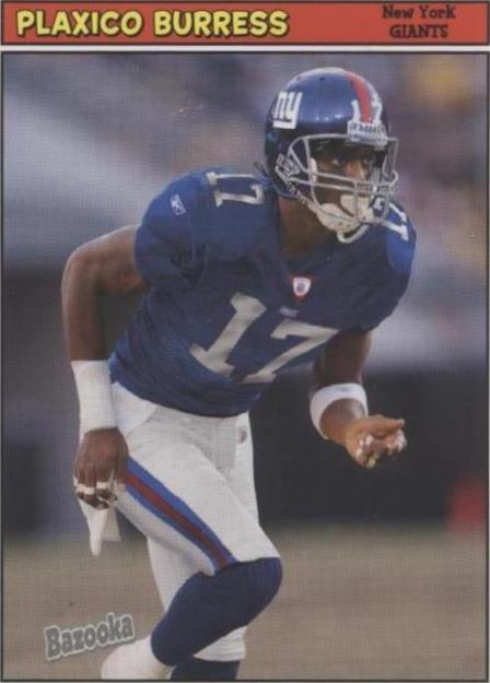 2005 Topps Bazooka Plaxico Burress #88