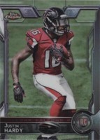 2015 Topps Chrome Mini Justin Hardy #149