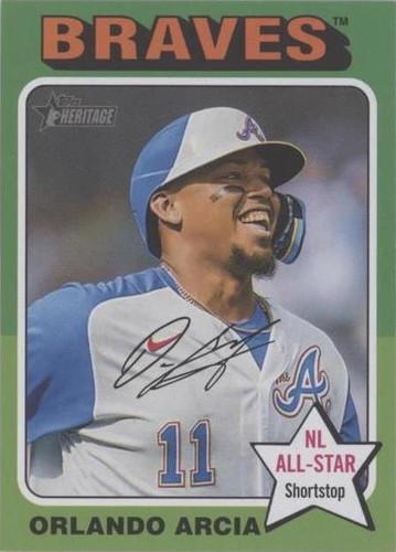 2024 Topps Heritage Mini - Orlando Arcia #106