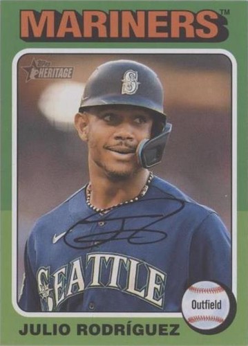 2025 Topps Heritage 25th Anniversary #H25-11 Julio Rodriguez