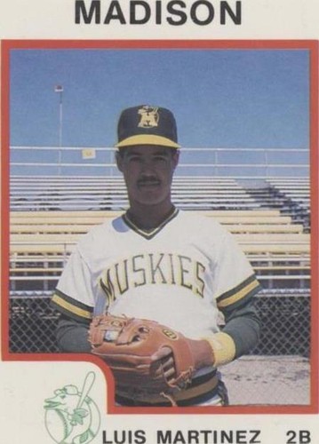 1987 ProCards Minor League - Luis Martinez #495