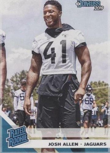 2019 Panini Donruss Josh Hines-Allen #343