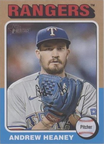 2024 Topps Heritage Mini - Andrew Heaney #478