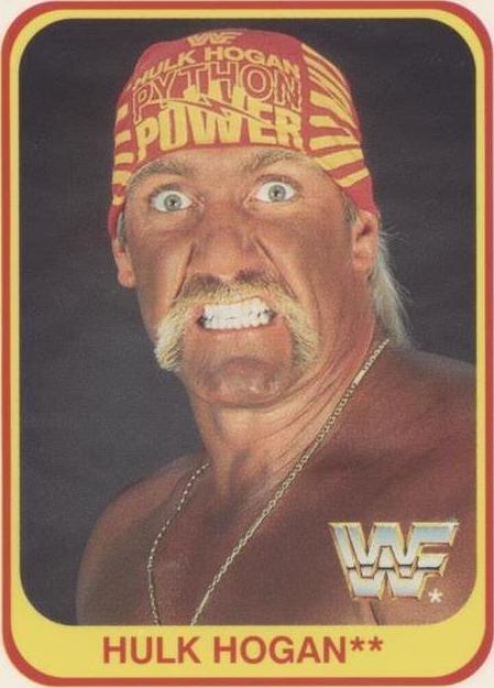 1991 Merlin WWF - Hulk Hogan #61