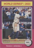 2024 Topps Heritage Mini - Adolis Garcia #461