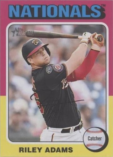 2024 Topps Heritage Mini - Riley Adams #368