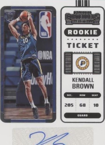 2022-23 Panini Contenders - Kendall Brown #152