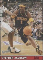 2005-06 Topps Bazooka - Stephen Jackson #56