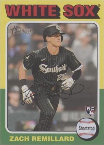 2024 Topps Heritage Mini - Zach Remillard #402