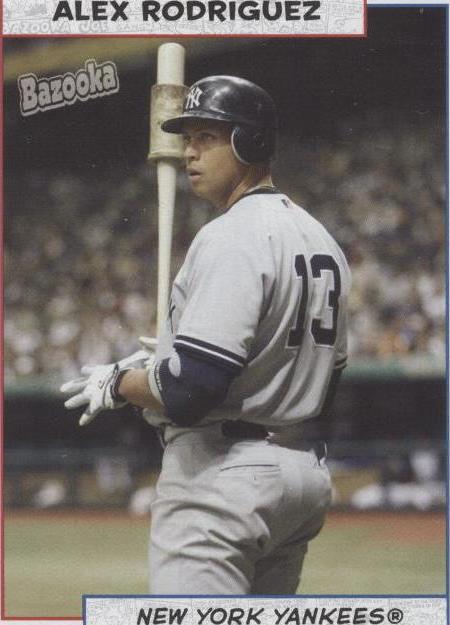 2005 Topps Bazooka - Alex Rodriguez #73