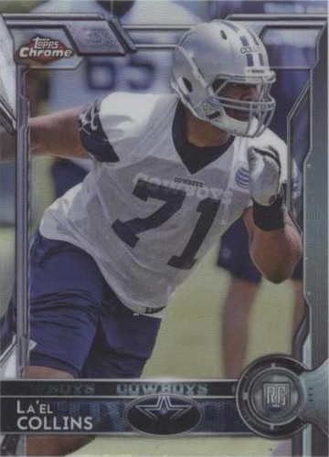 2015 Topps Chrome Mini La'el Collins #135
