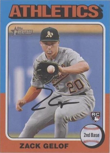2024 Topps Heritage Mini - Zack Gelof #346