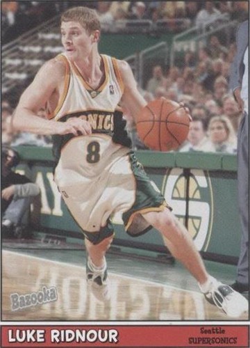 2005-06 Topps Bazooka - Luke Ridnour #48