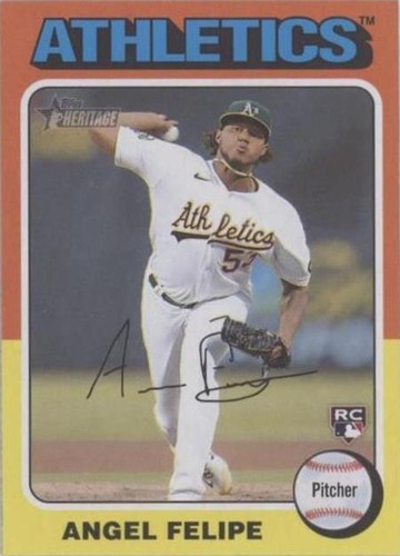 2024 Topps Heritage Mini - Angel Felipe #147