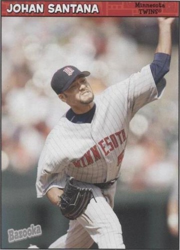 2006 Topps Bazooka - Johan Santana #124
