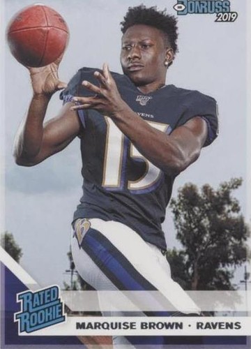 2019 Panini Donruss Marquise Brown #312