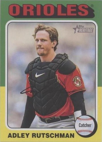 2024 Topps Heritage Mini - Adley Rutschman #188
