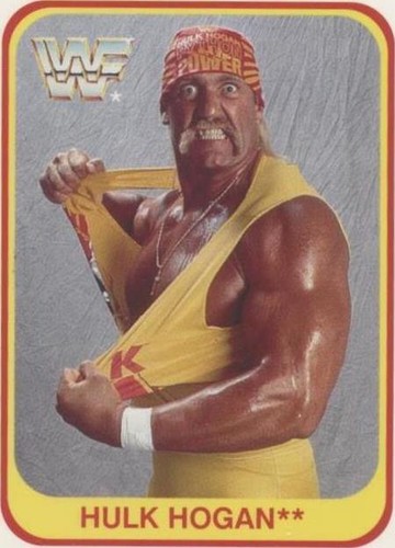 1991 Merlin WWF - Hulk Hogan #129