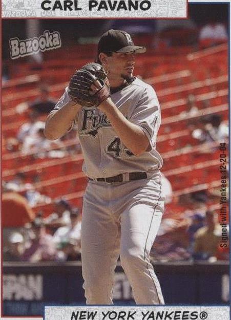 2005 Topps Bazooka - Carl Pavano #88