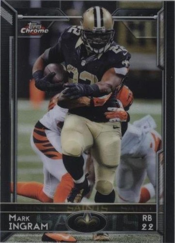 2015 Topps Chrome Mini Mark Ingram #62
