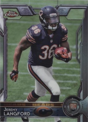 2015 Topps Chrome Mini Jeremy Langford #142
