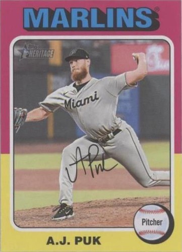 2024 Topps Heritage Mini - A.J. Puk #271