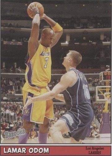 2005-06 Topps Bazooka - Lamar Odom #63