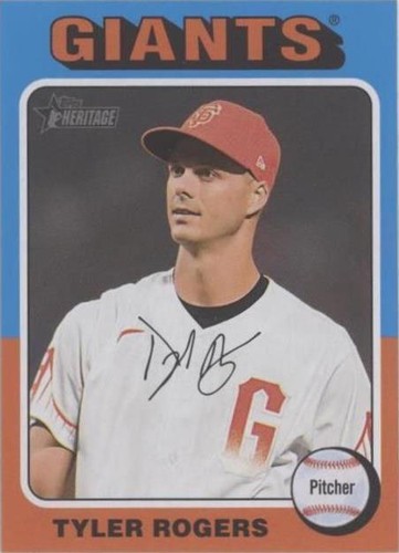 2024 Topps Heritage Mini - Tyler Rogers #485
