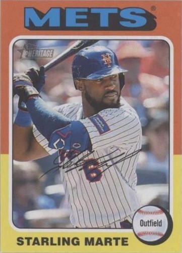 2024 Topps Heritage Mini - Starling Marte #266