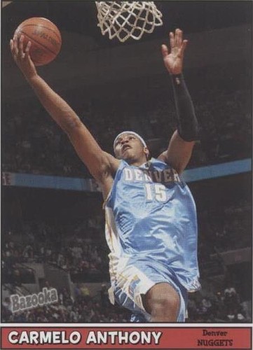 2005-06 Topps Bazooka - Carmelo Anthony #110
