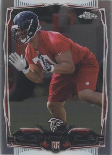 2014 Topps Chrome Mini Jake Matthews #199