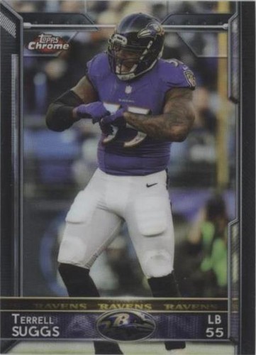 2015 Topps Chrome Mini Terrell Suggs #31