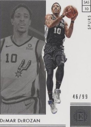 2018-19 Panini Encased - DeMar DeRozan #54