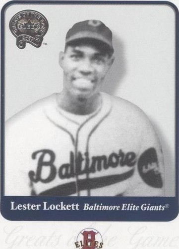 2001 Fleer Greats of the Game - Lester Lockett #77