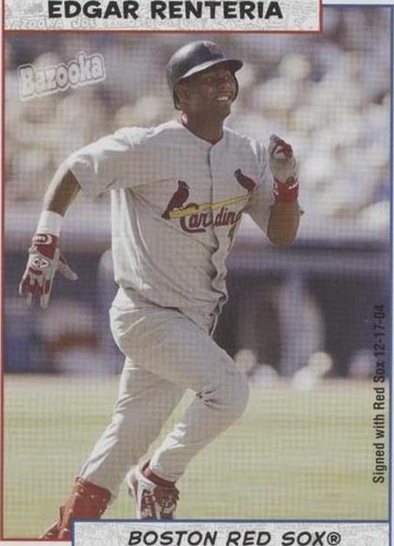 2005 Topps Bazooka - Edgar Renteria #131