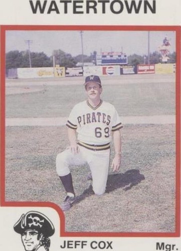 1987 ProCards Minor League - Jeff Cox #2827