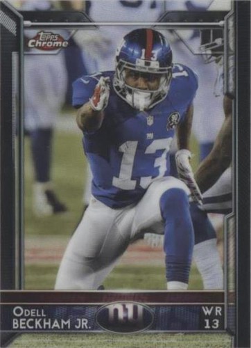2015 Topps Chrome Mini Odell Beckham Jr. #18