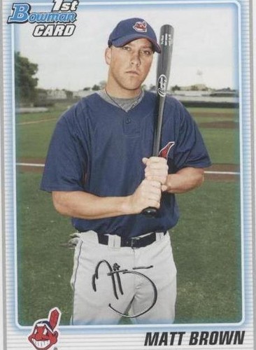 2010 Bowman - Matt Brown #BP74