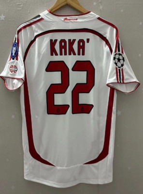 AC Milan Champions League Final 2006-2007 Jersey, Retro kaka Football Jersey XL