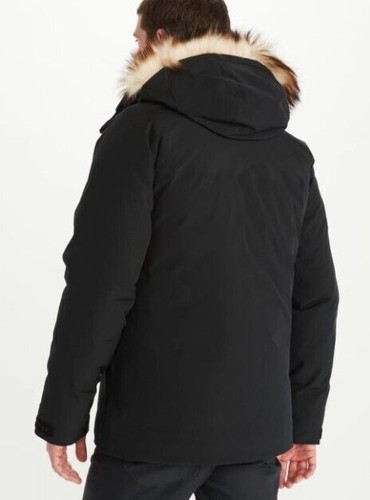 Pre-owned Marmot Men's Yukon Ii Parka Waterproof Down Insulated Snow Jacket Black 11290