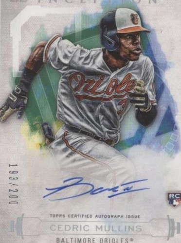 2019 Topps Inception - Cedric Mullins #RES-CM