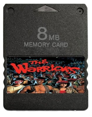 The Warriors PlayStation 2 PS2 Memory Card Unlocked 100% Completed Saves