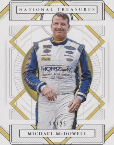 2021 Panini National Treasures - Michael McDowell #34