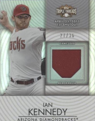 2012 Topps Triple Threads - Ian Kennedy #TTUR-192