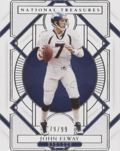 2020 Panini National Treasures John Elway #32