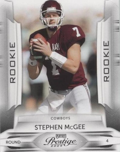 2009 Playoff Prestige Stephen McGee #200