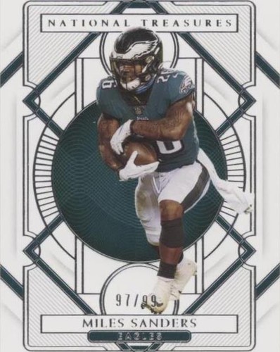 2020 Panini National Treasures Miles Sanders #79