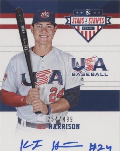 2017 Panini USA Baseball Stars & Stripes - KJ Harrison #10
